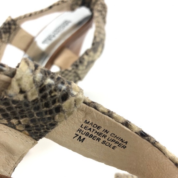 Michael Kors Snakeskin Slingback Heels - Picture 4 of 6
